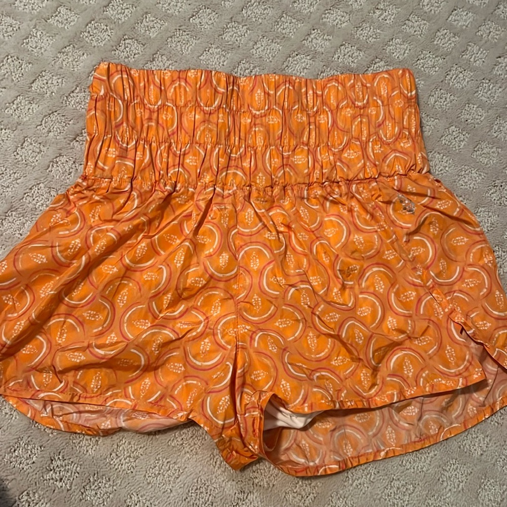 Free people patterned shorts size medium